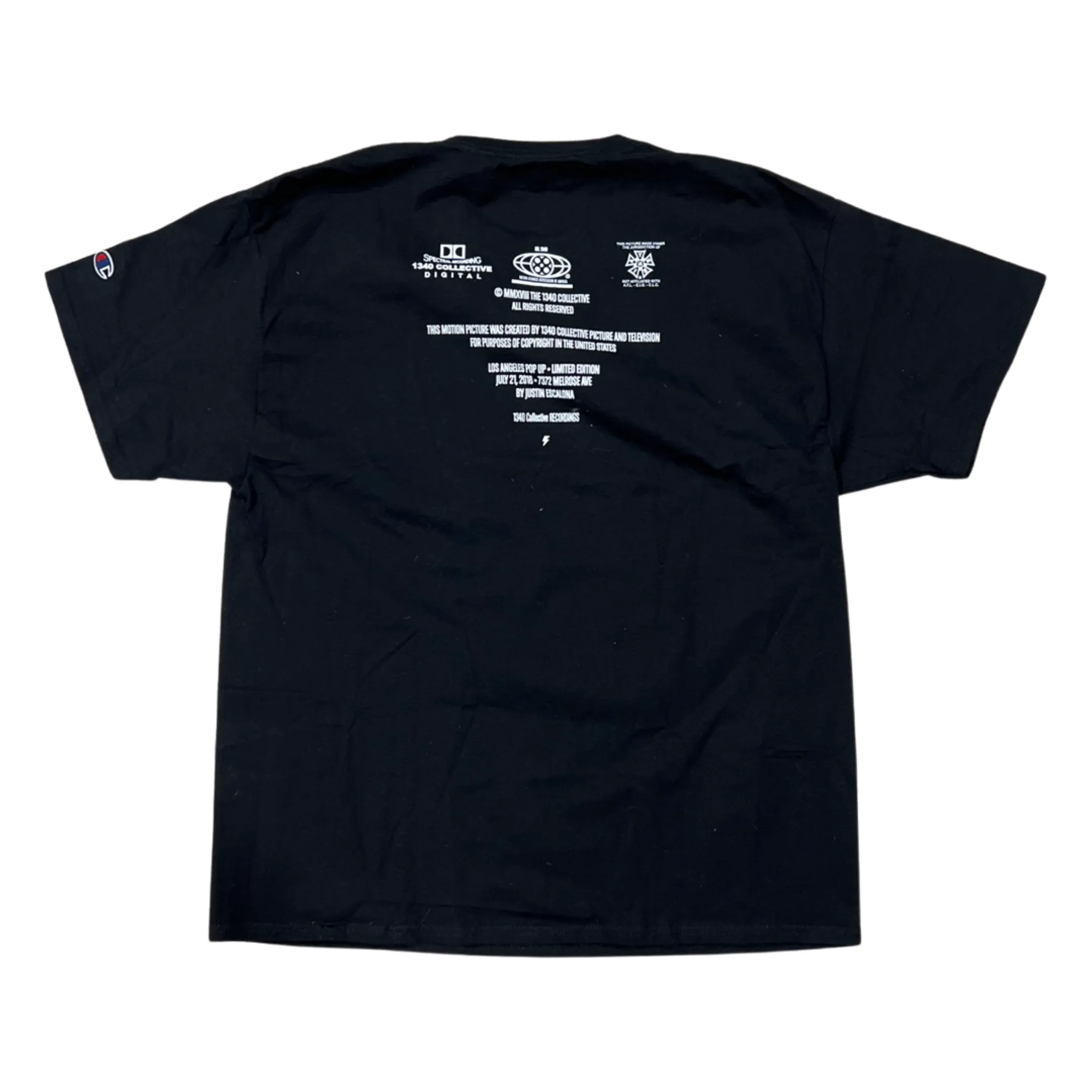 1340 LIGHTNING BOLT - CHAMPION TSHIRT (black friday 2022)