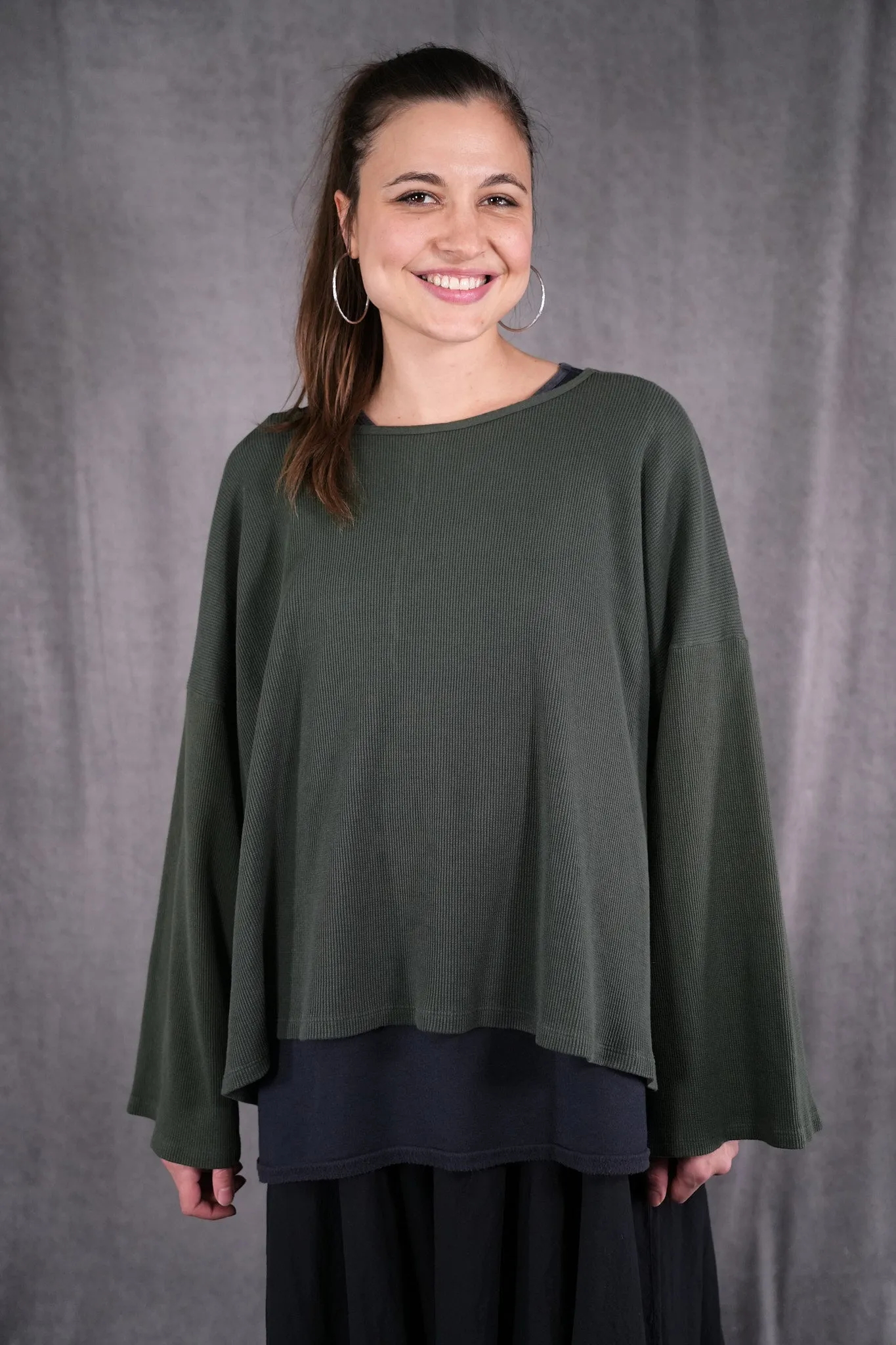 1608 Donna's Thermal Top Forest-P