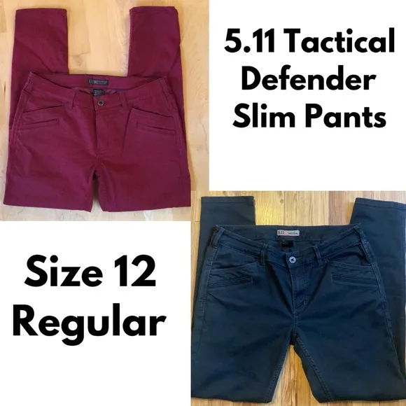 2 Pairs 5.11 Tactical Defender-Flex Jeans