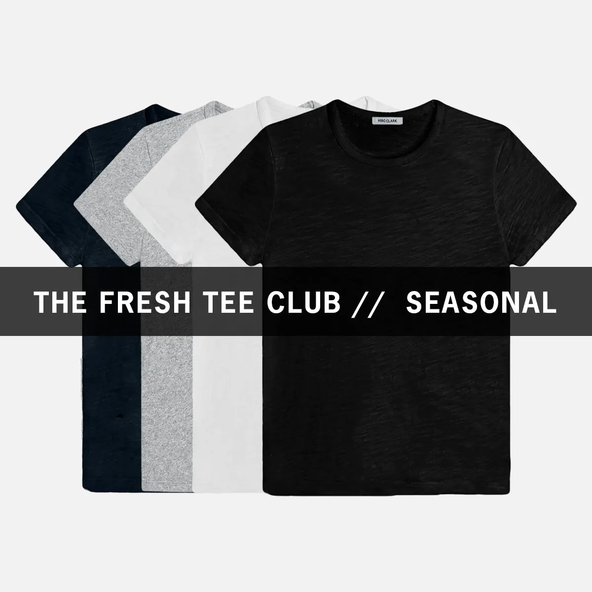 3 FRESH TEES EVERY SEASON // HER TEE // JERSEY