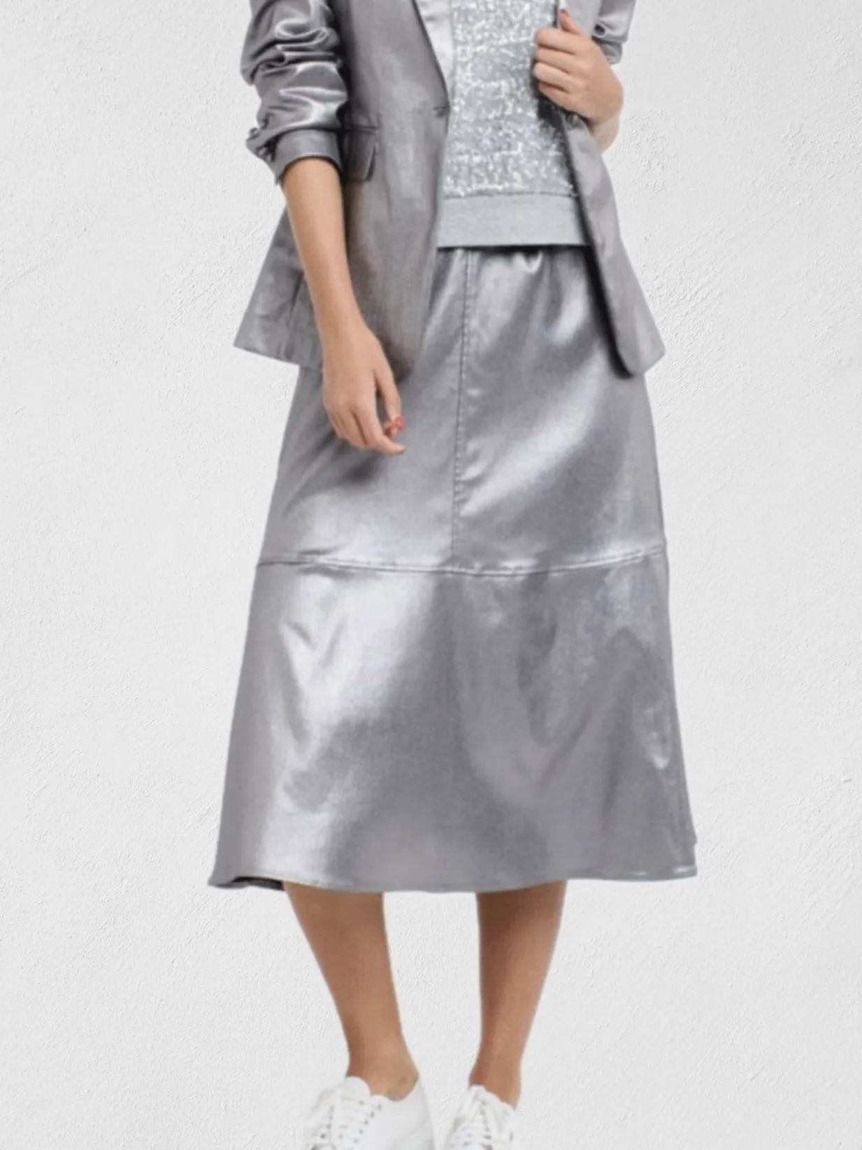 365 Days : Shine Your Way Skirt : Pewter