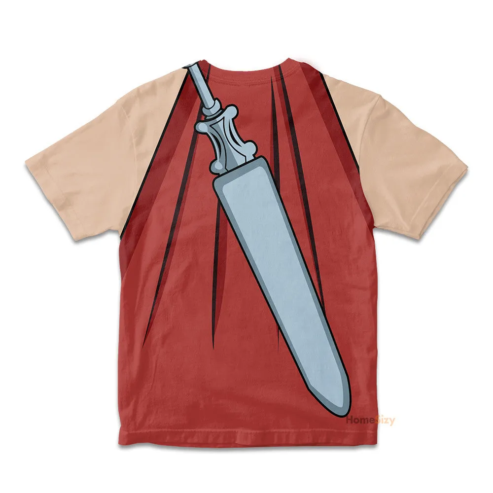 3D Master Of The Universe She Ra Custom Cosplay Costume Kid Tshirt QT207217Hg