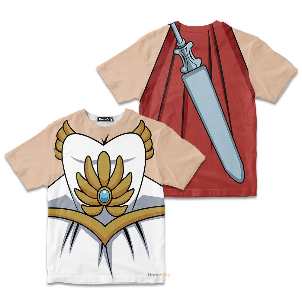 3D Master Of The Universe She Ra Custom Cosplay Costume Kid Tshirt QT207217Hg