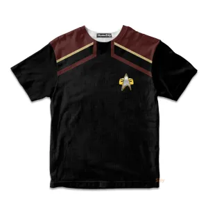3D Star Trek Picard 2020 Present Red Kid Tshirt QT304057Hf STHS014
