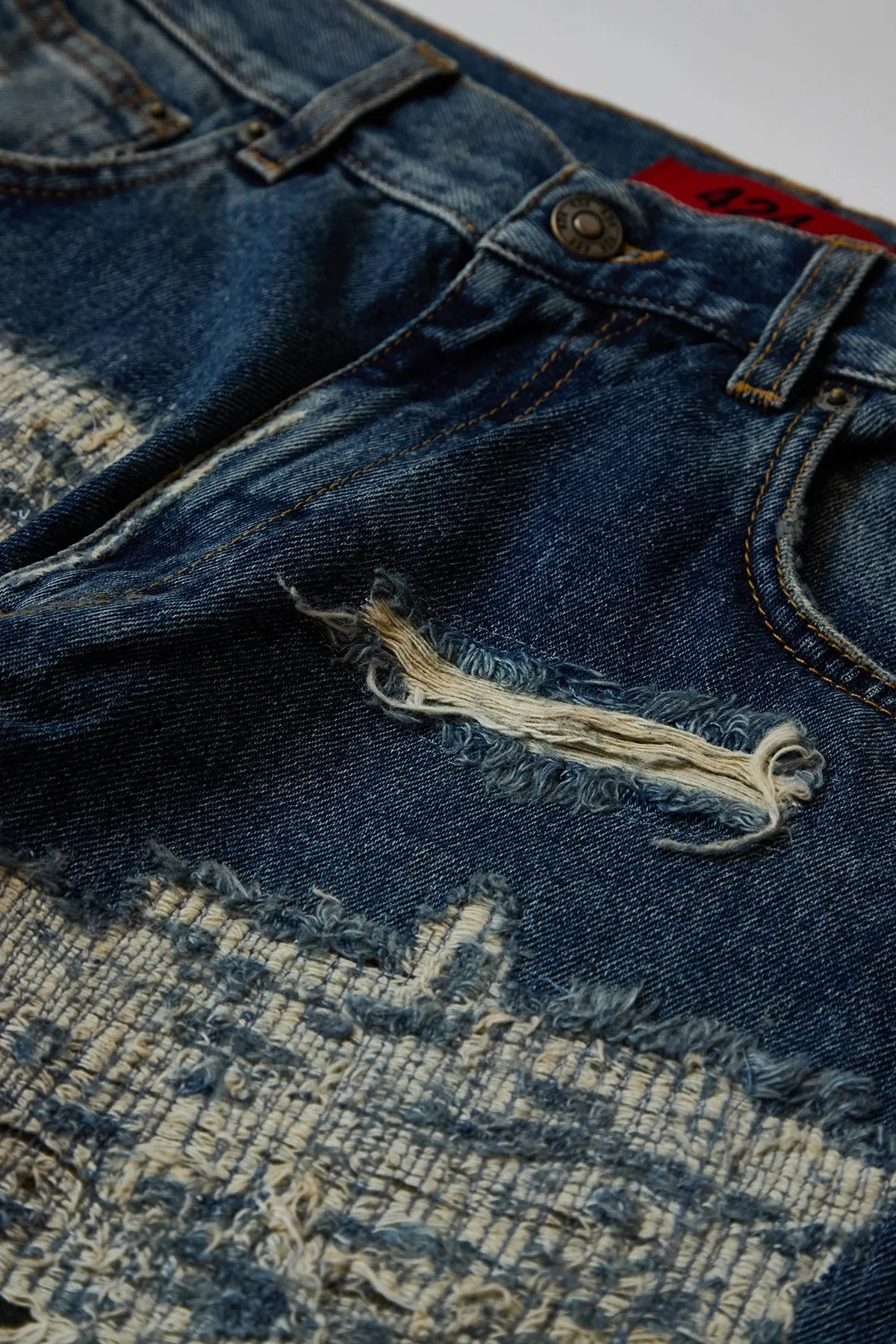 424 Big Daddy Denim Jeans Blue