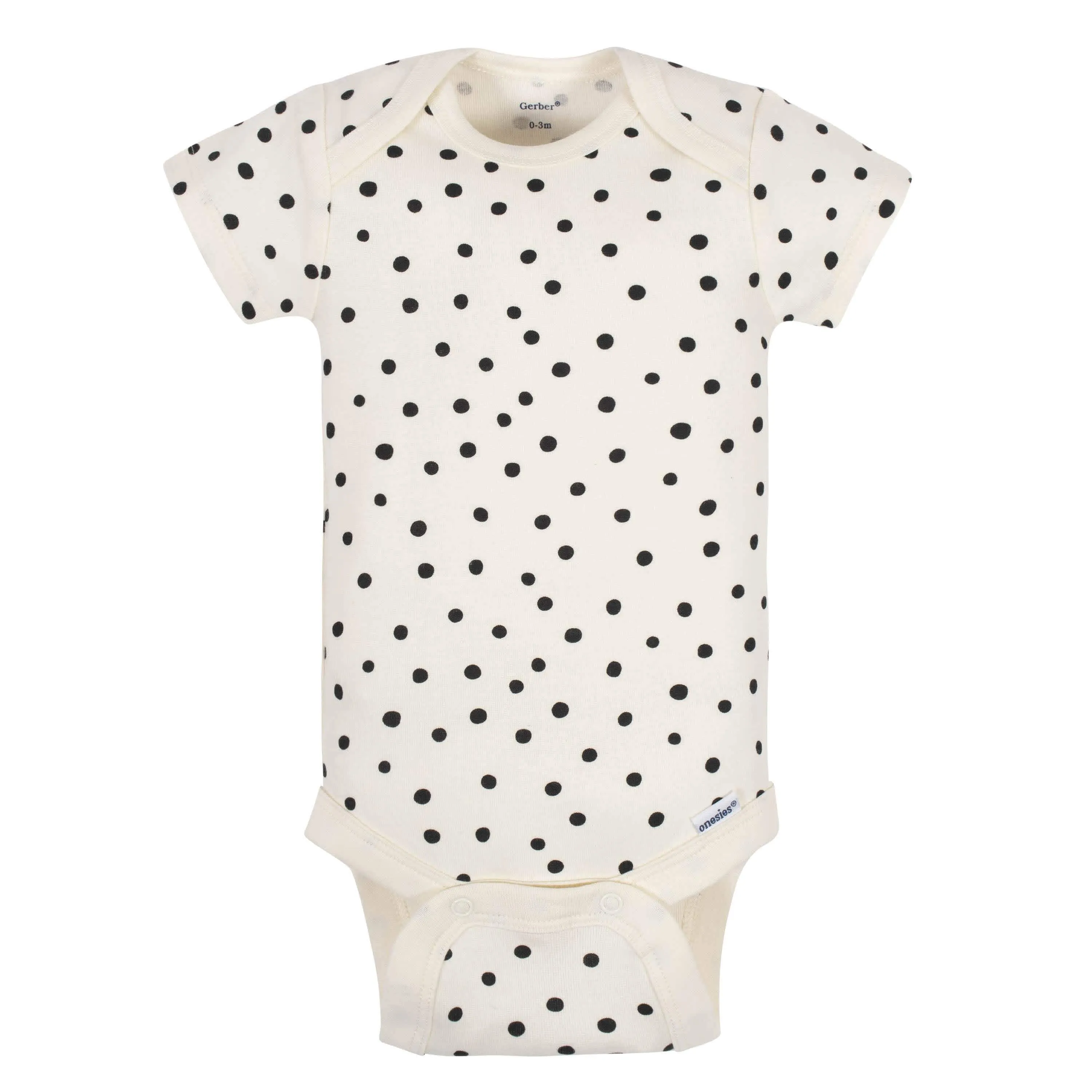 5-Pack Baby Girls Comfy Stretch Flower Pot Short Sleeve Onesies® Bodysuits