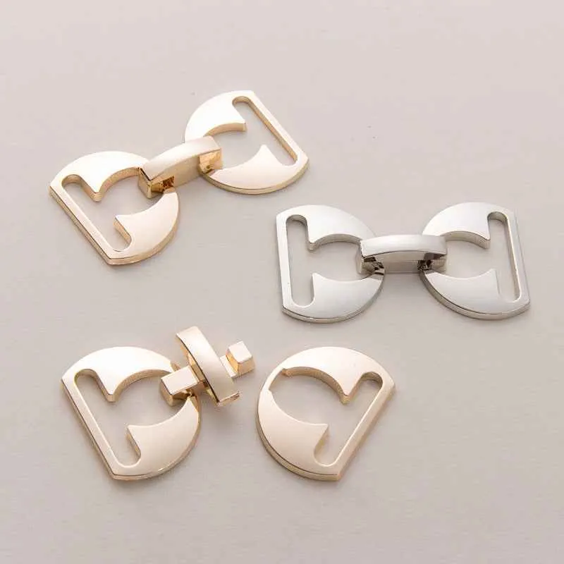 63x35mm Detachable Metal Belt Buckle Clasp for Dresses Coats 20pcs