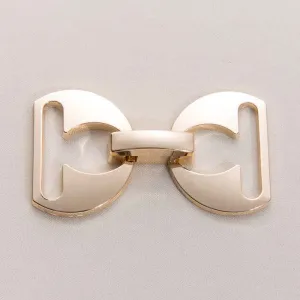 63x35mm Detachable Metal Belt Buckle Clasp for Dresses Coats 20pcs