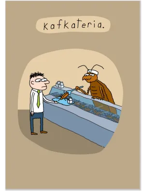 643 Kafkateria (Birthday Card)