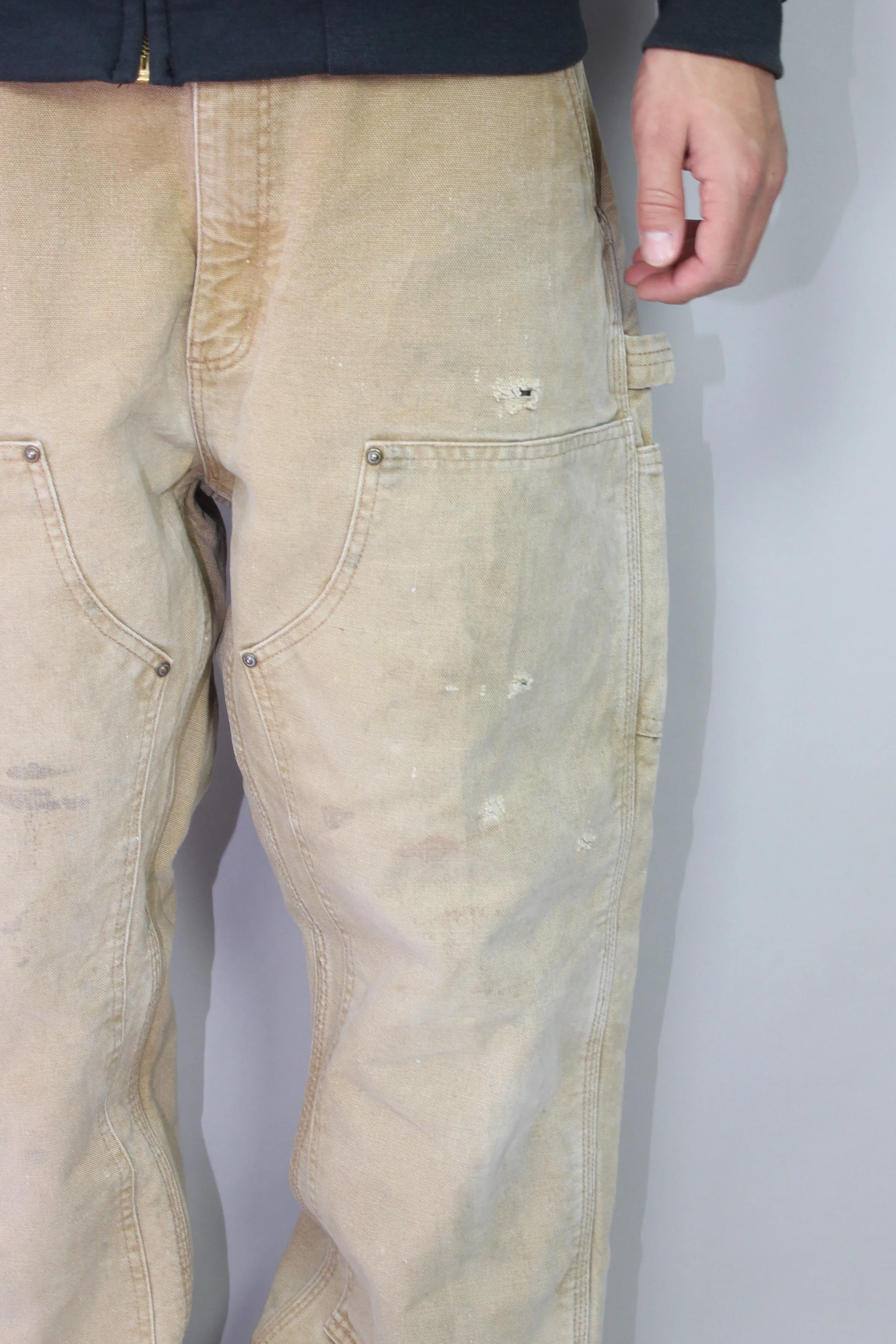 90's Carhartt Vintage Double Knee Carpenter Jeans Size 36x33