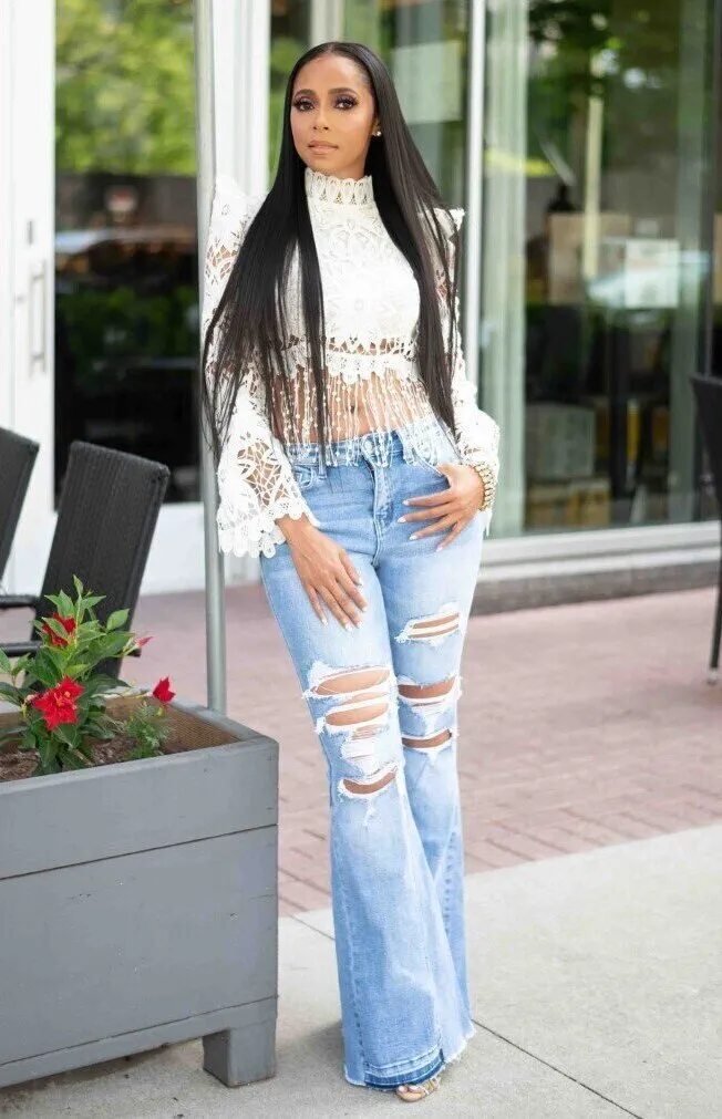 90's Flare Jean