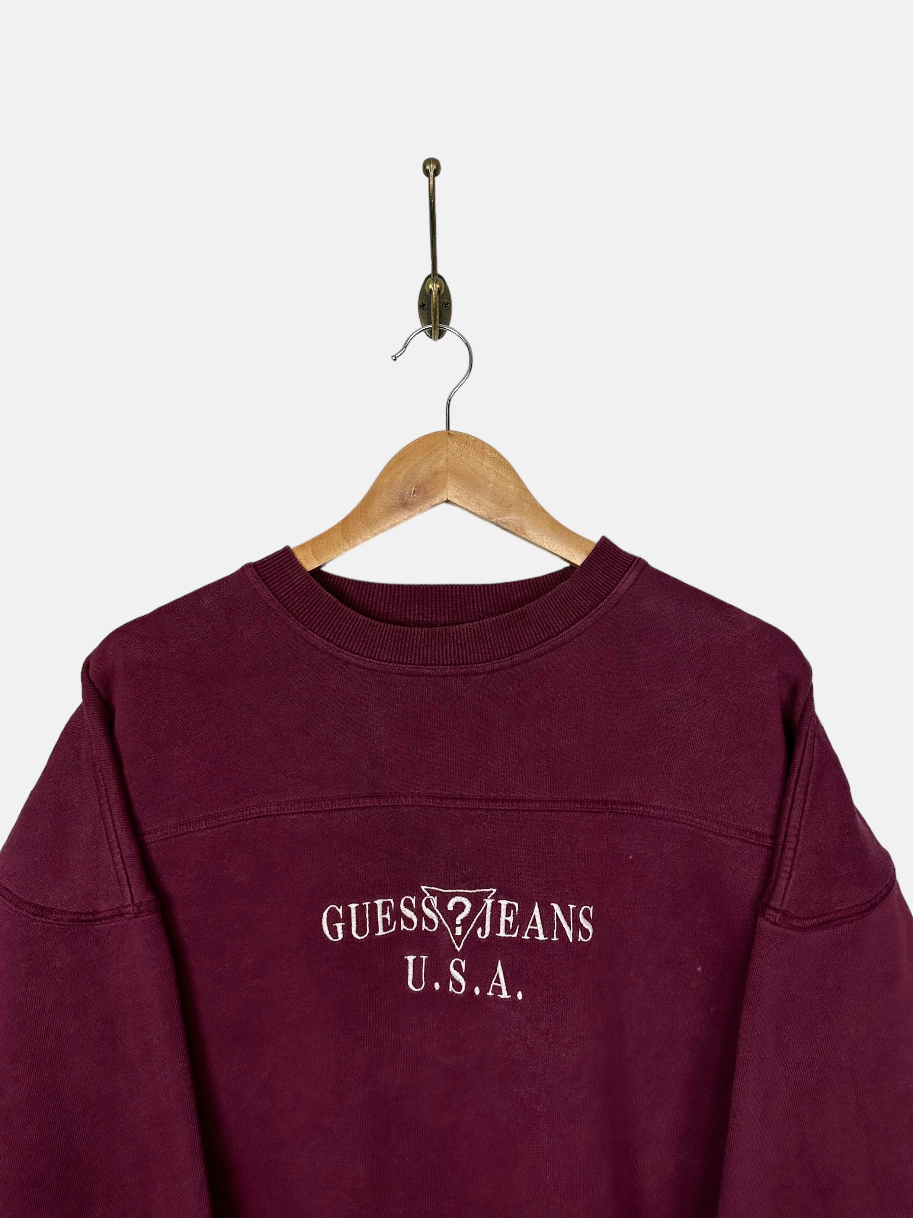90's Guess Jeans Embroidered Vintage Sweatshirt Size 4-6