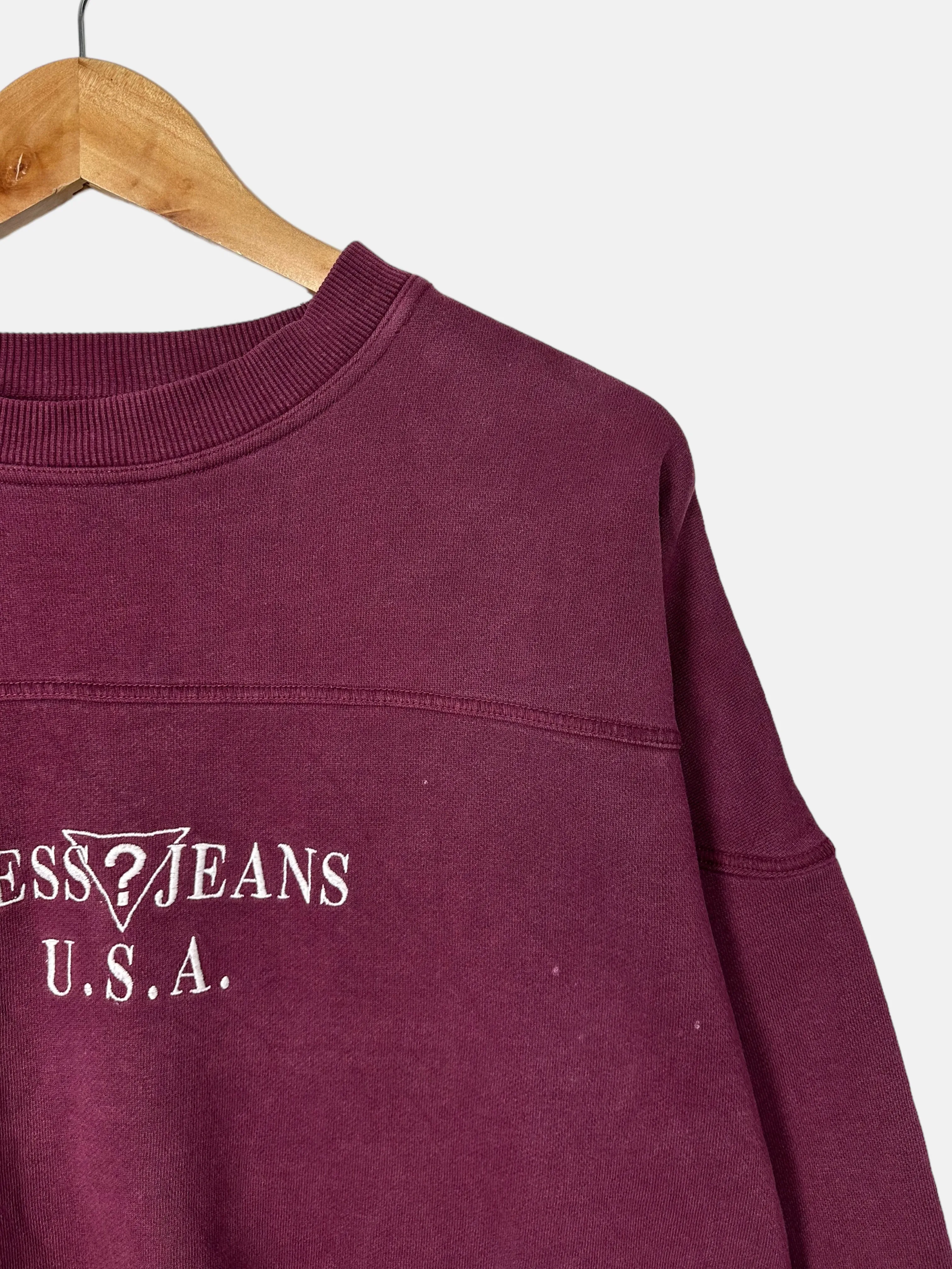 90's Guess Jeans Embroidered Vintage Sweatshirt Size 4-6
