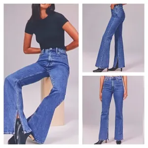 Abercrombie &amp; Fitch Vintage Flare High Rise EUC Size  33/16    J1638
