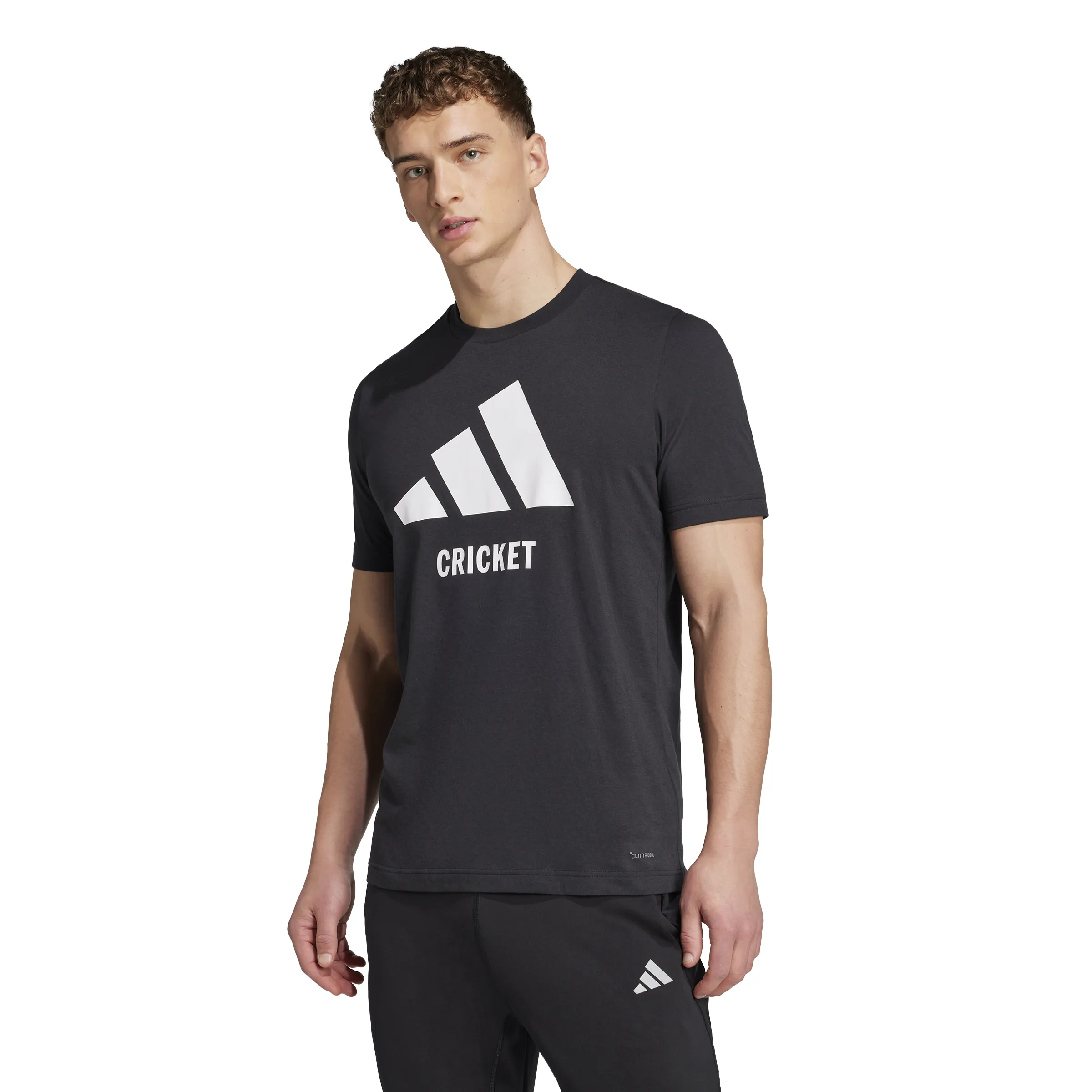 Adidas Mens Cricket Graphic Tee