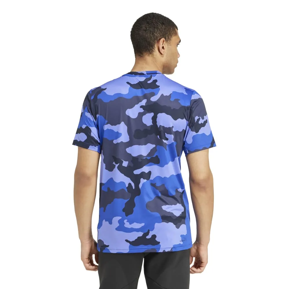 adidas Train Essentials Camo Allover Print Men's Tee