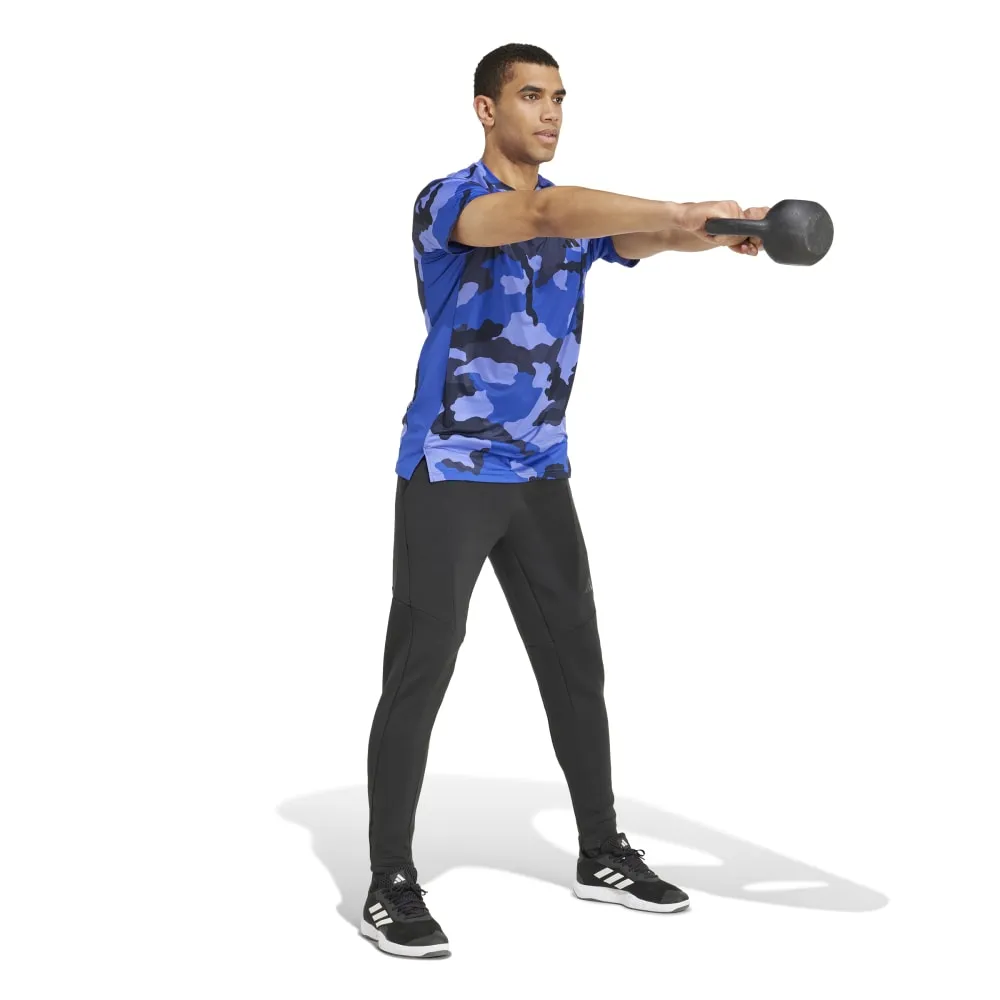 adidas Train Essentials Camo Allover Print Men's Tee