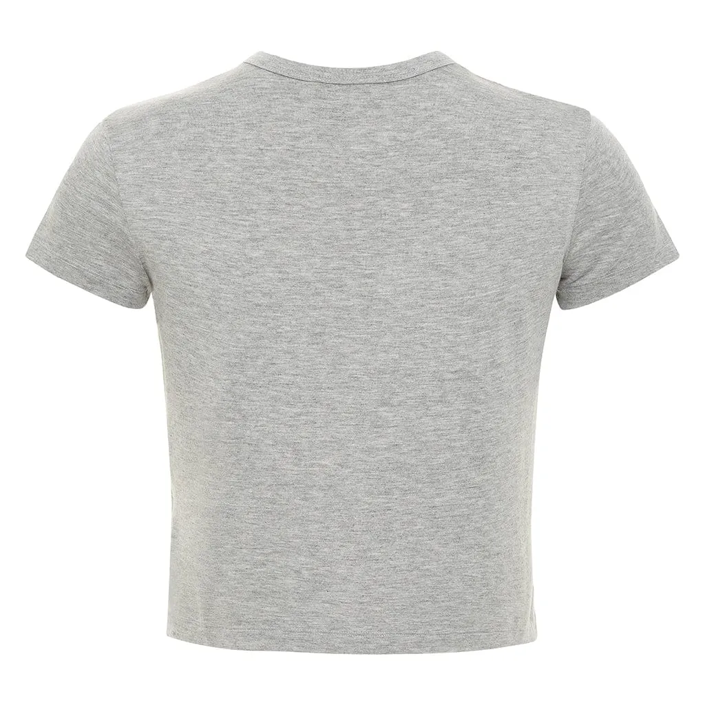Adine Shrunken Tee (Grey Heather)