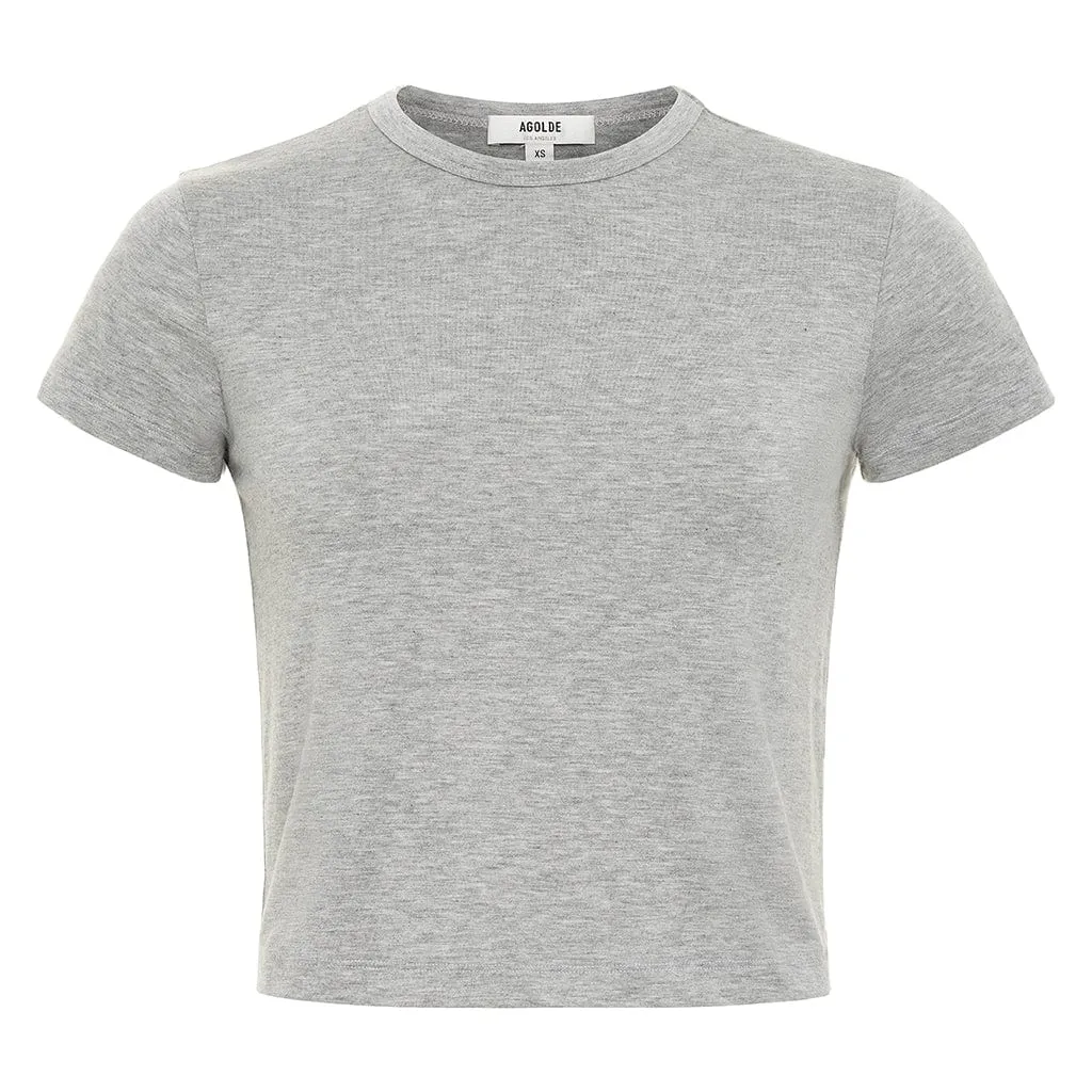 Adine Shrunken Tee (Grey Heather)