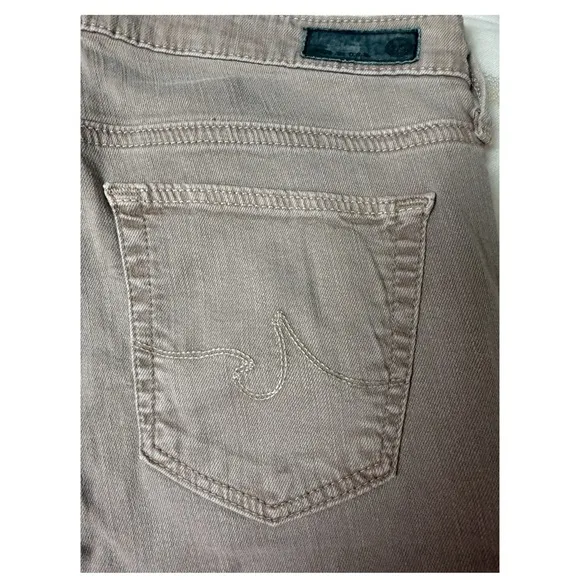 Ag Adriano Goldschmied Low Rise 27R The Stevie Ankle Slim Straight Leg Jeans
