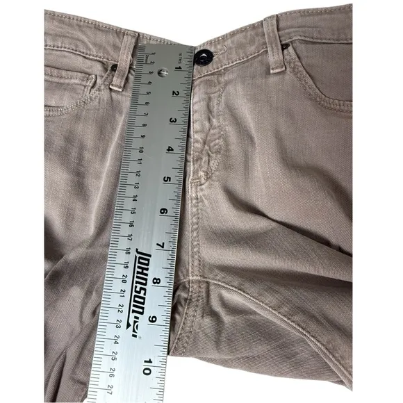 Ag Adriano Goldschmied Low Rise 27R The Stevie Ankle Slim Straight Leg Jeans