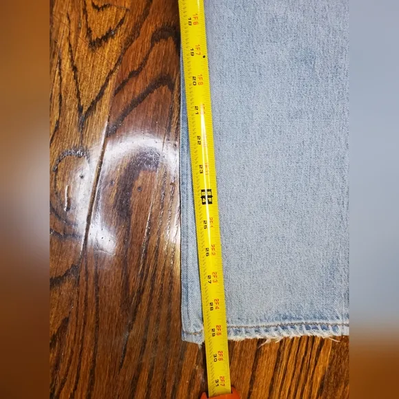 Agolde Lettuce Waistband High Rise Reworked Fitted 90'S Jeans