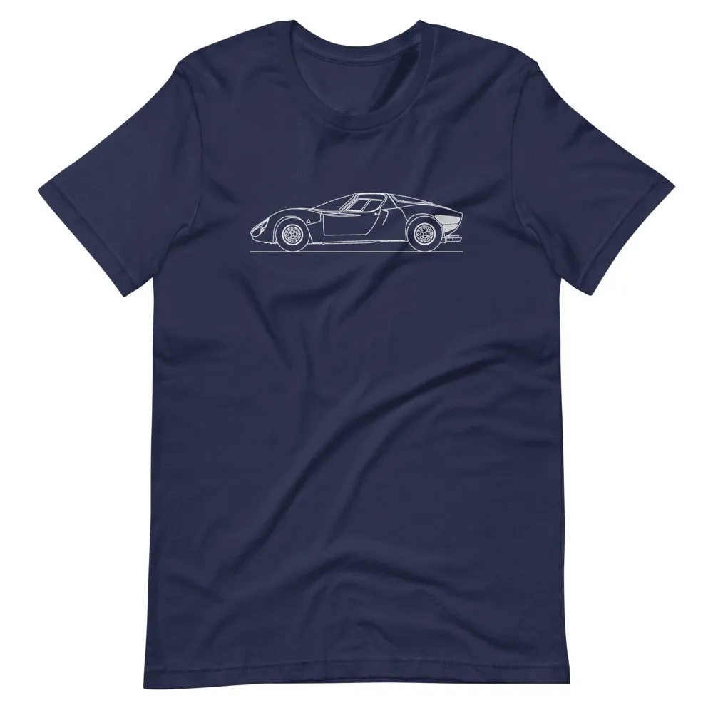 Alfa Romeo 33 Stradale silhouette T-shirt