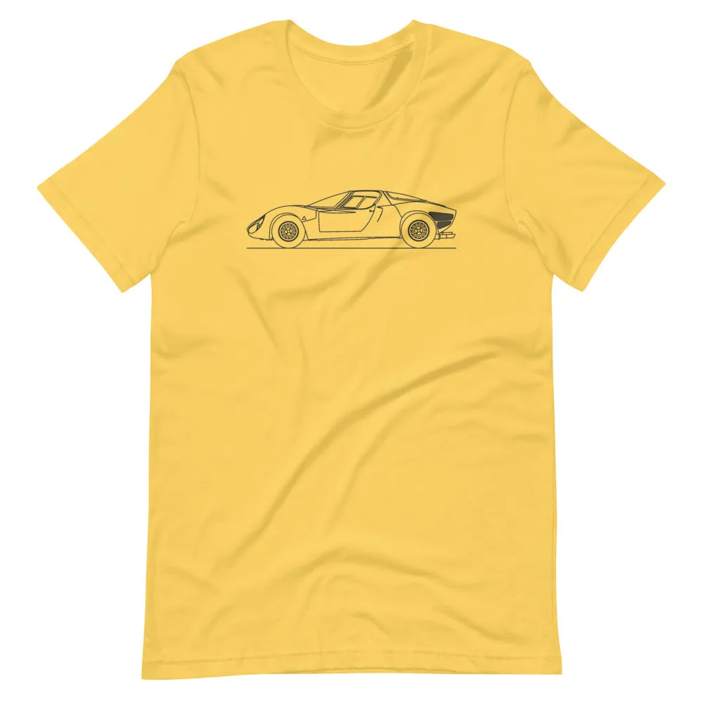 Alfa Romeo 33 Stradale silhouette T-shirt
