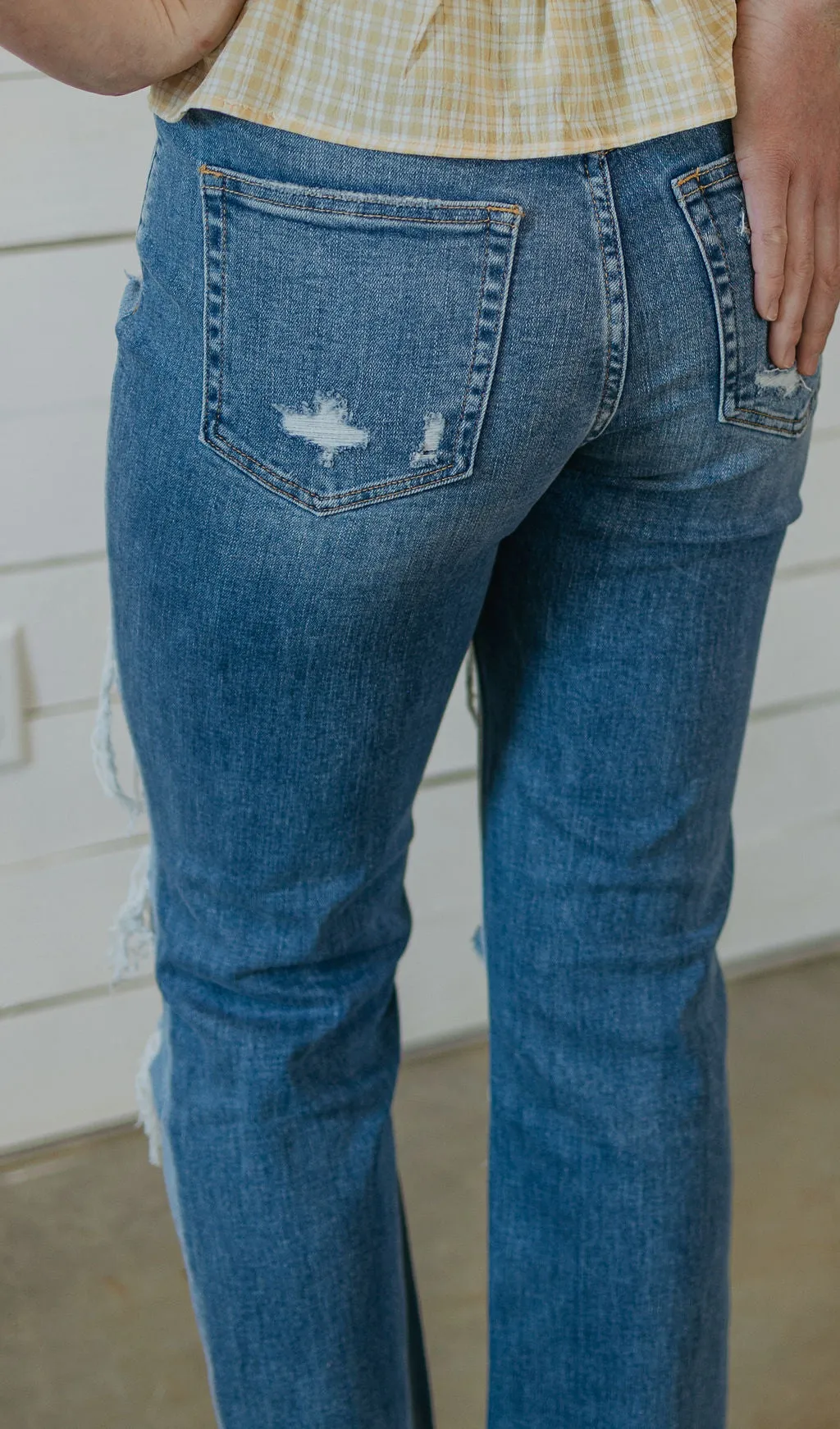 ALYSSA 90'S VINTAGE STRAIGHT DENIM BY IVY & CO