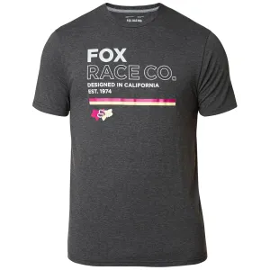 Analog Ss Tech Tee - Heather Black