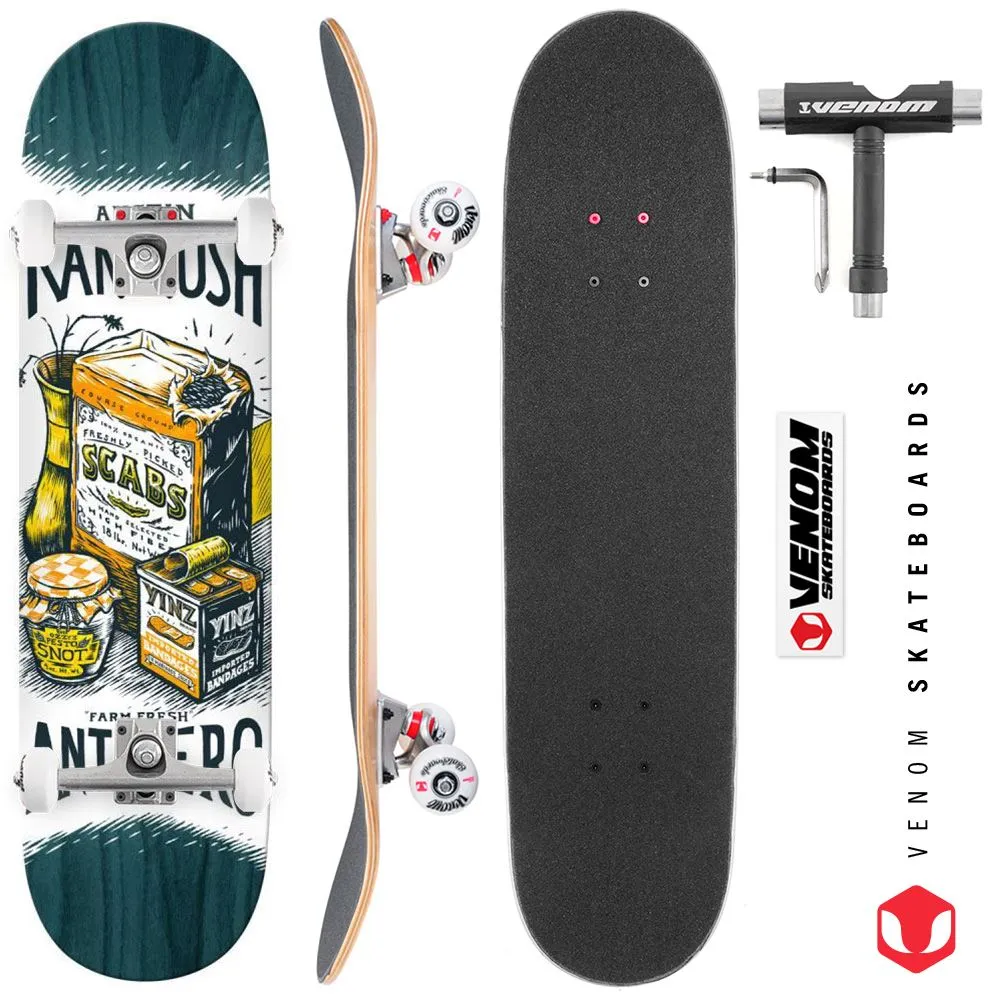 Anti Hero Pro Kanfoush Farm Fresh Custom Complete Skateboard - 8.38"