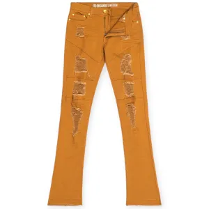 Argonaut Nations Men Stacked Jeans (Wheat)