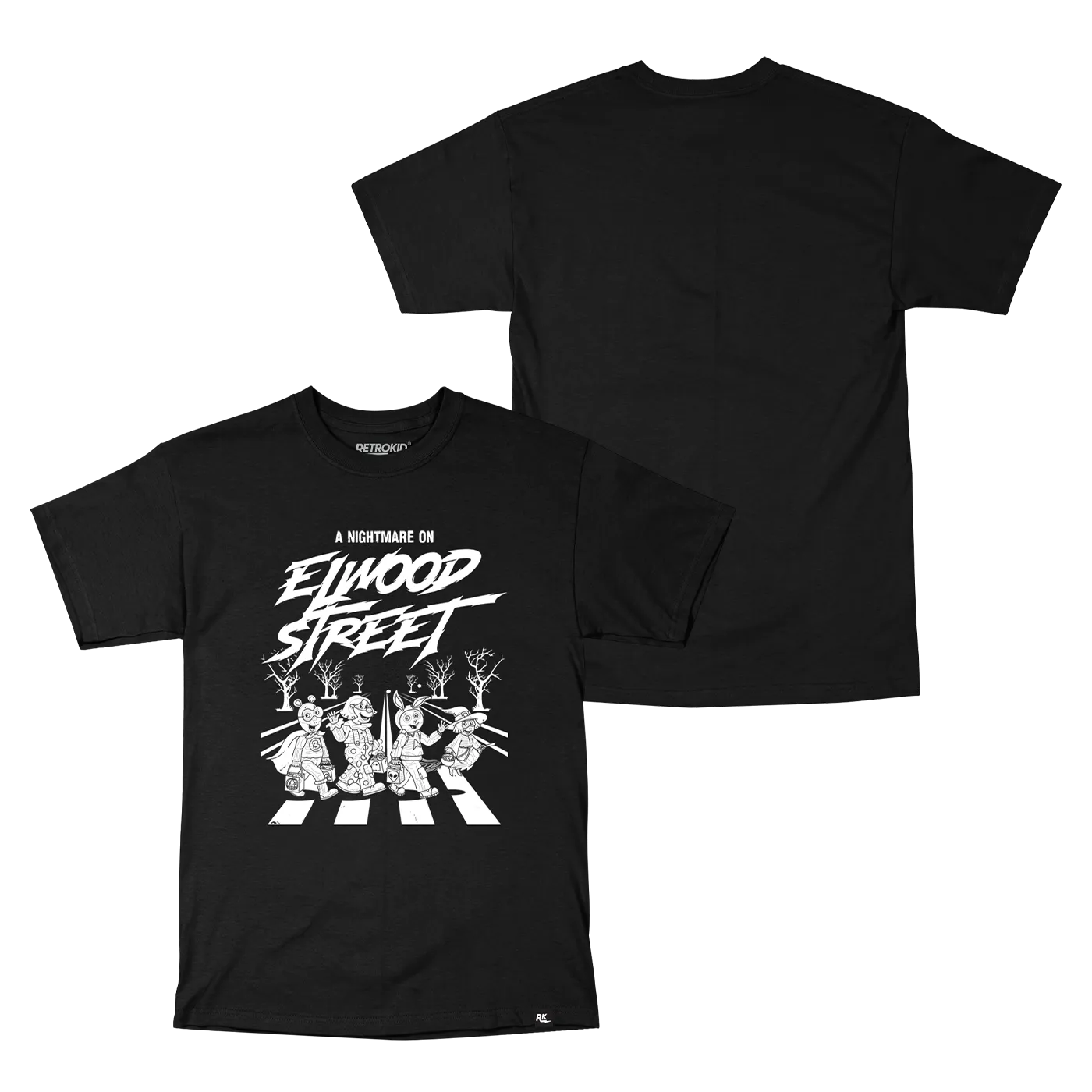 Arthur Elwood Street Glow In The Dark T-Shirt - Black