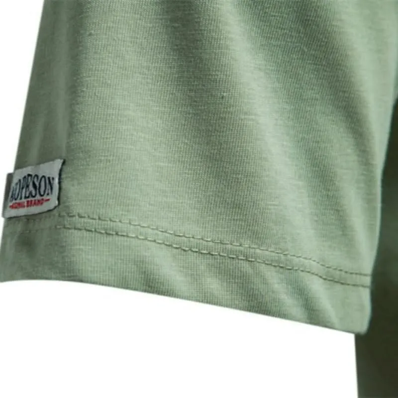 Arthur Men's Casual Short Sleeve T-Shirt with Embroidery