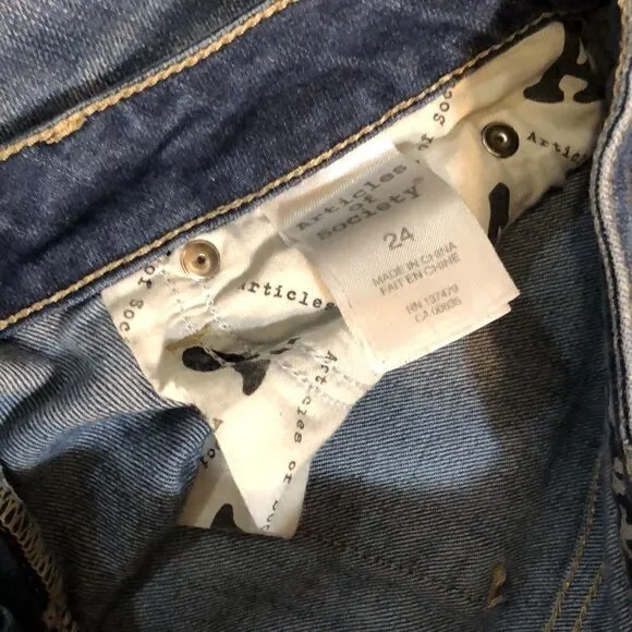 Articles of Society MYA Skinny Jeans sz 24