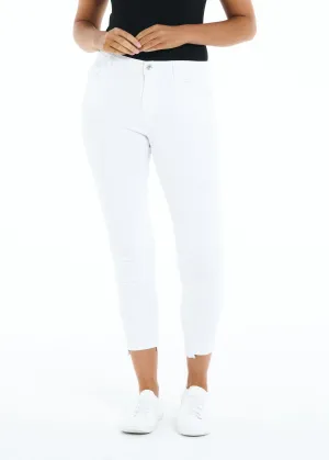 August Denim Jean - White