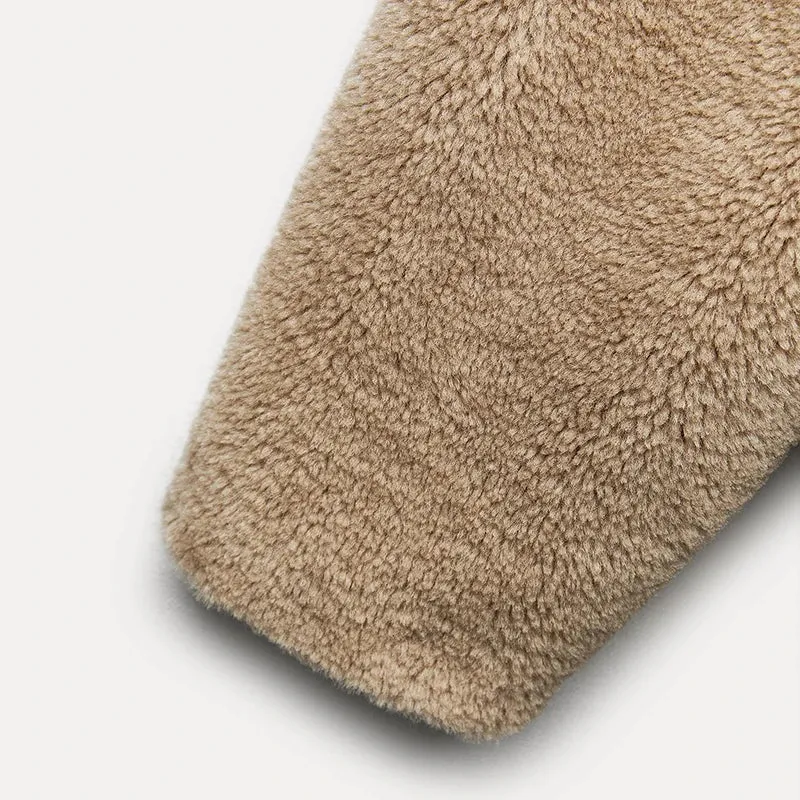 Ava™ | Plush Lambswool Fur Coat