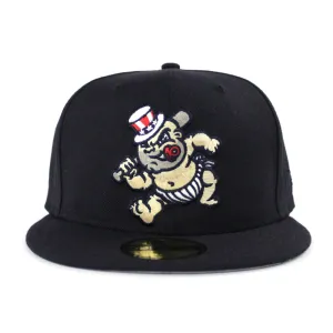 Baby Bombers Scranton Wilkes-Barre Yankees New Era 59Fifty Fitted Hat (Gray Under Brim)