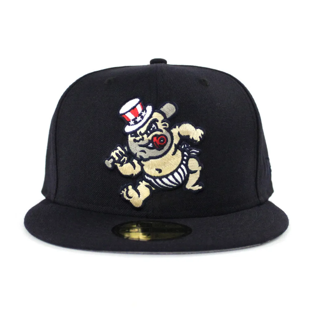 Baby Bombers Scranton Wilkes-Barre Yankees New Era 59Fifty Fitted Hat (Gray Under Brim)