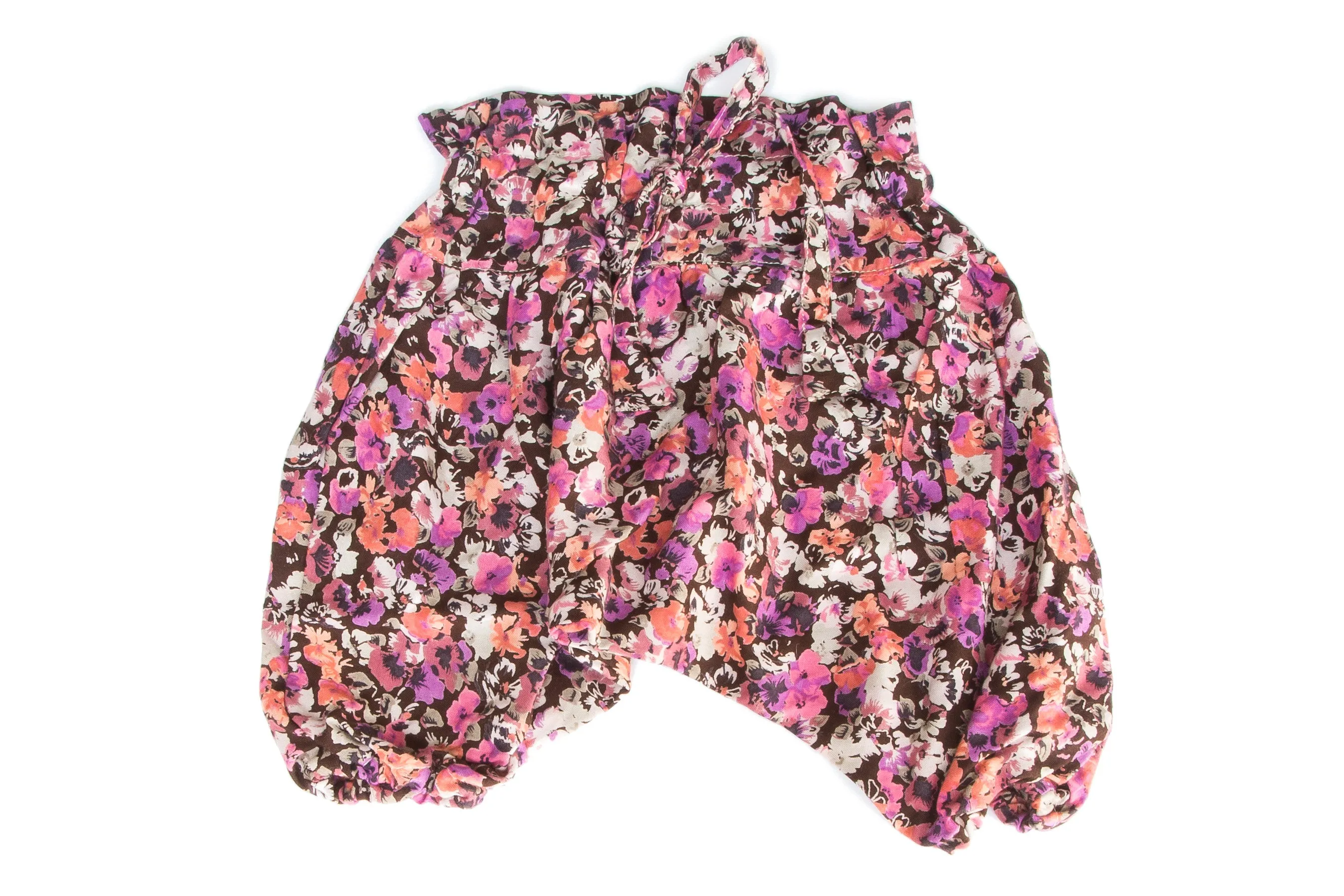 Baby Girl Floral Harem Pants | Autumn Bloom