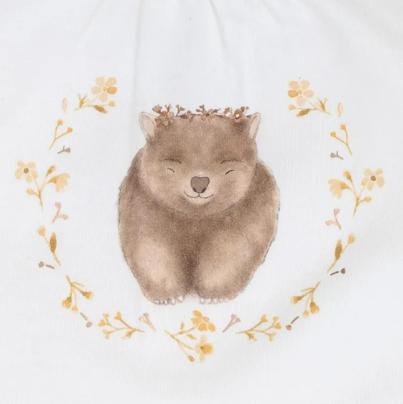 Bailey Wombat Tee - Cloud
