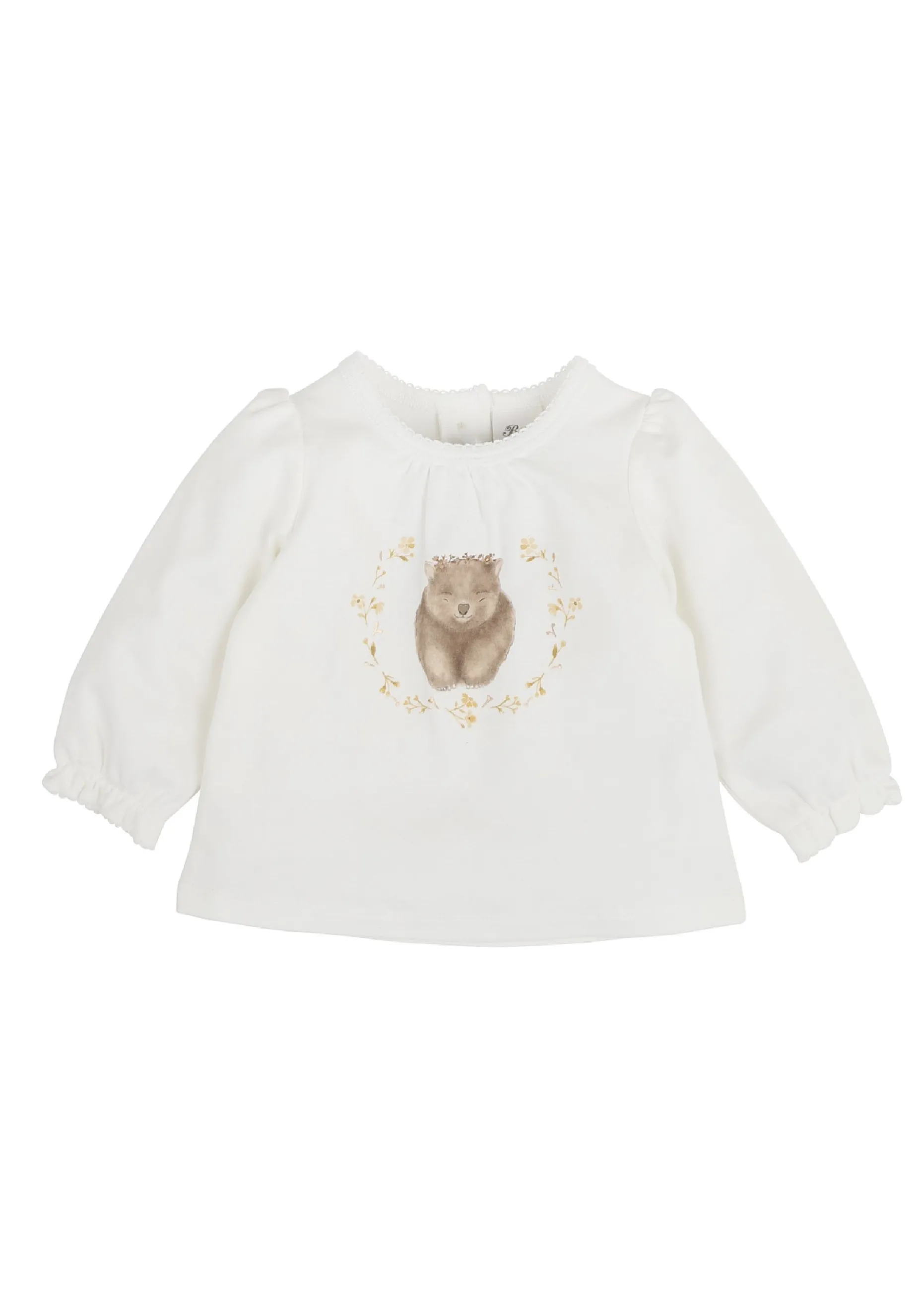 Bailey Wombat Tee - Cloud