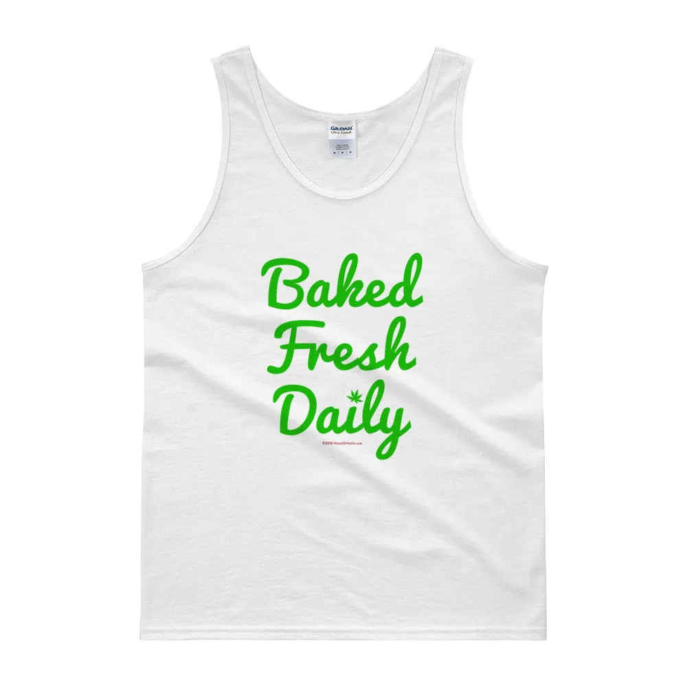 Baked Fresh Daily Cannabis Tank Top