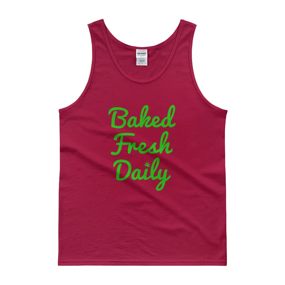 Baked Fresh Daily Cannabis Tank Top