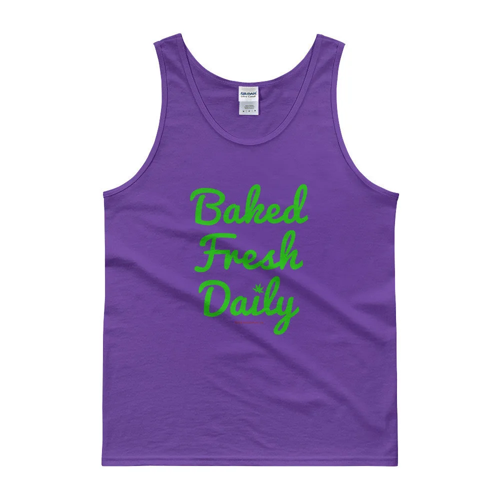 Baked Fresh Daily Cannabis Tank Top