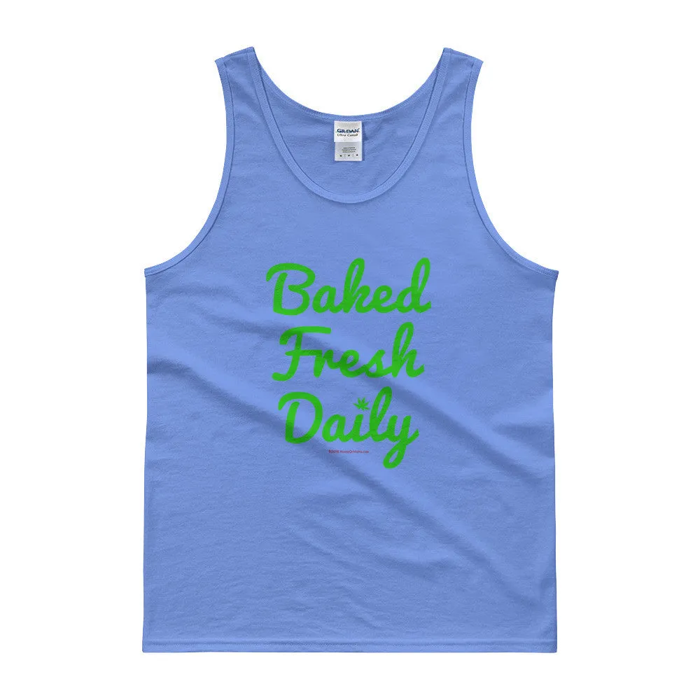 Baked Fresh Daily Cannabis Tank Top