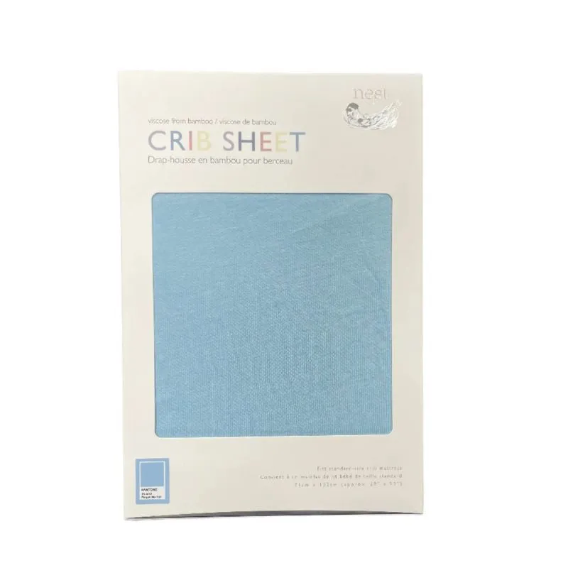Bamboo Jersey Fitted Crib Sheet