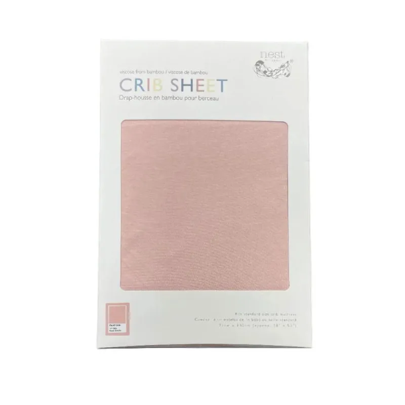Bamboo Jersey Fitted Crib Sheet