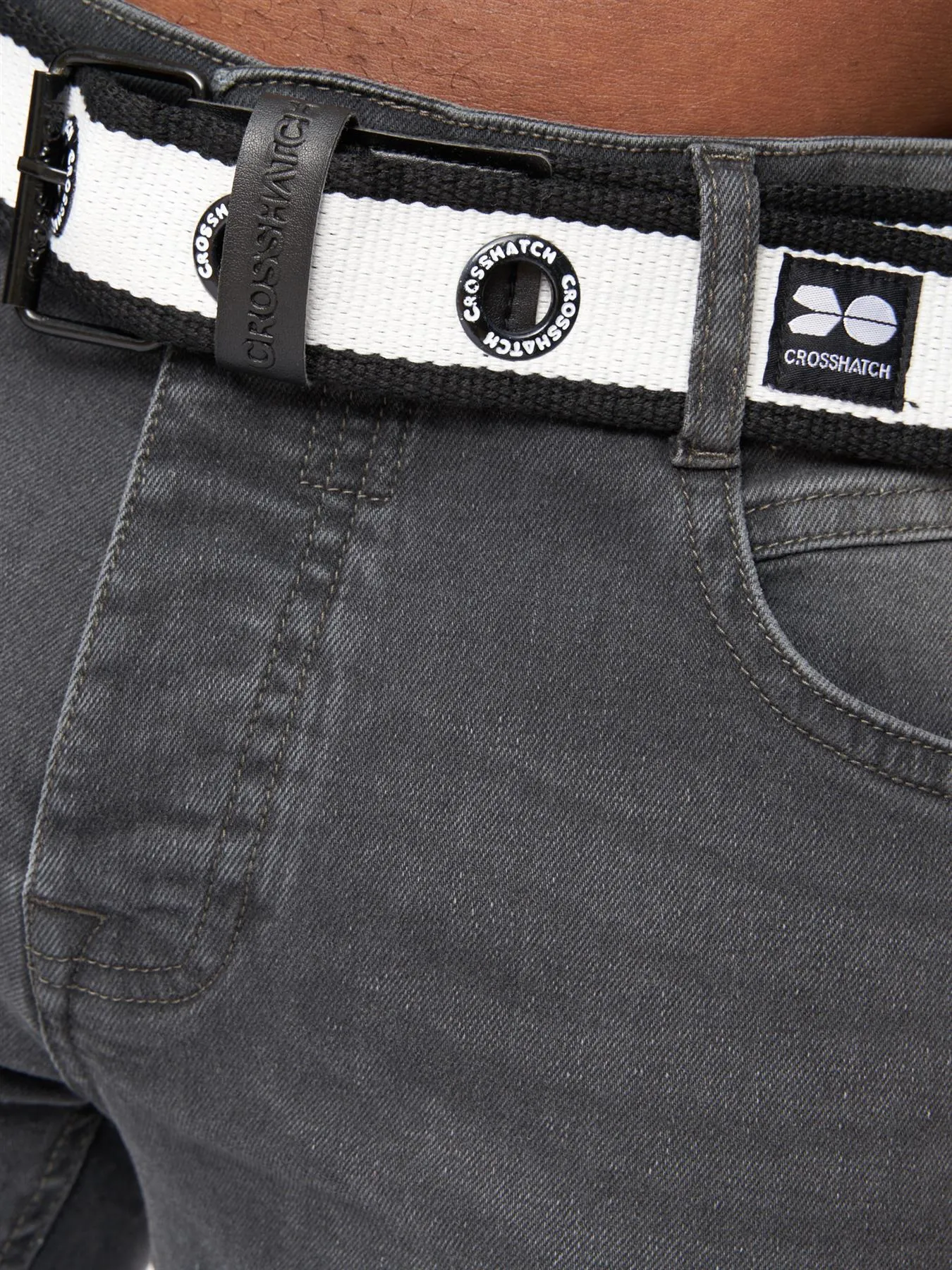 Barbeck Slim Fit Denim Jeans Grey Wash