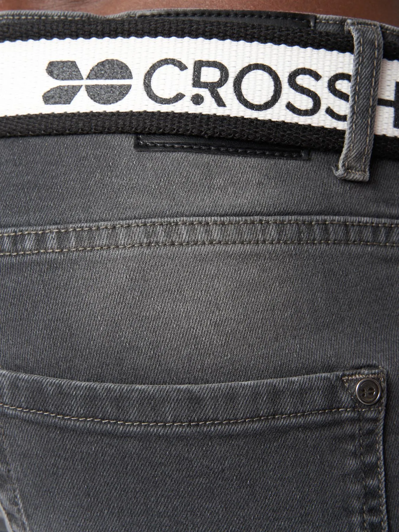 Barbeck Slim Fit Denim Jeans Grey Wash